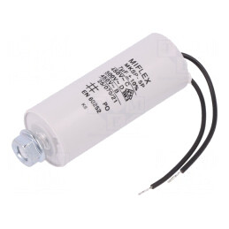 Condensator Motor 7uF 450V Ø30x78mm | Electronic-mag.ro | Componente Electronice