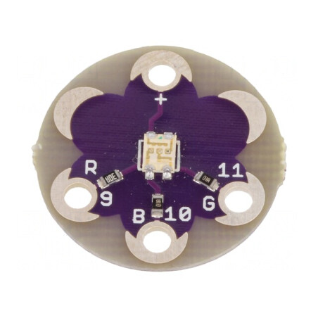 LED LilyPad RGB - Diferite Culori | Electronic-mag.ro | Componente Electronice