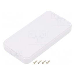Carcasă Universală ABS Albă IP40 45x90x12mm | Electronic-mag.ro | Componente Electronice