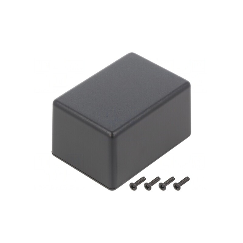 Carcasă universală ABS neagră 50x70x40mm IP40 | Electronic-mag.ro | Componente Electronice