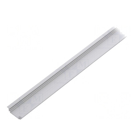 Profil aluminiu încastrat pentru module LED 1m GROOVE14 natural | Electronic-mag.ro | Componente Electronice