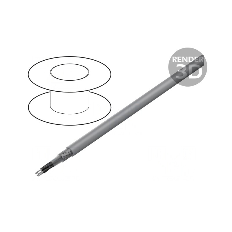 Cablu Ecranat PVC 5x1mm2 Cupru Cositorit | Electronic-mag.ro | Componente Electronice Cablu Ecranat PVC 5x1mm2 Cupru Cositorit | Electronic-mag.ro | Componente Electronice