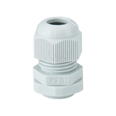 Garnitură Etanșare Poliamidă PG11 Gri IP65 | Electronic-mag.ro | Componente Electronice