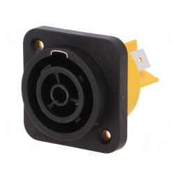 Soclu alimentare AC mamă 16A 250V IP65 | Electronic-mag.ro | Componente Electronice