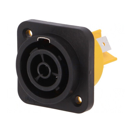 Soclu alimentare AC mamă 16A 250V IP65 | Electronic-mag.ro | Componente Electronice