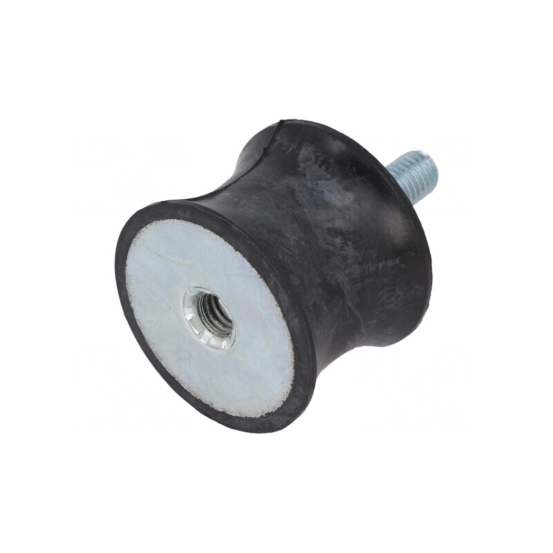 Atenuator de Vibrații M8 40mm Guma | Electronic-mag.ro | Componente Electronice