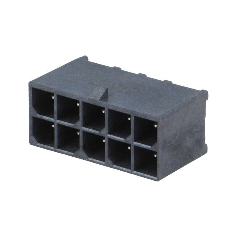Soclu cablu-placă Mega-Fit 5,7mm 10 pini 23A | Electronic-mag.ro | Componente Electronice