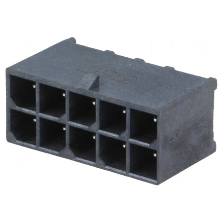 Soclu cablu-placă Mega-Fit 5,7mm 10 pini 23A | Electronic-mag.ro | Componente Electronice
