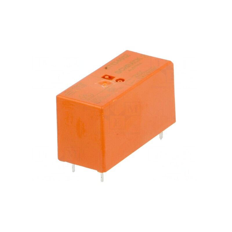 Releu Electromagnetic 12VDC 12A/250VAC SPST-NO THT | Electronic-mag.ro | Componente Electronice