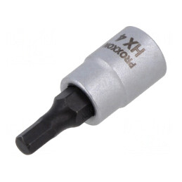 Tubulară HEX 4mm 1/4 33mm | Electronic-mag.ro | Componente Electronice