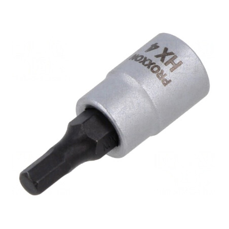 Tubulară HEX 4mm 1/4 33mm | Electronic-mag.ro | Componente Electronice