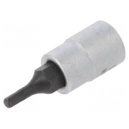 Cap imbus tubulară HEX 2,5mm 1/4" 33mm | Electronic-mag.ro | Componente Electronice