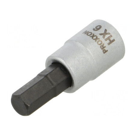 Cheie tubulară HEX 6mm 1/4 33mm | Electronic-mag.ro | Componente Electronice