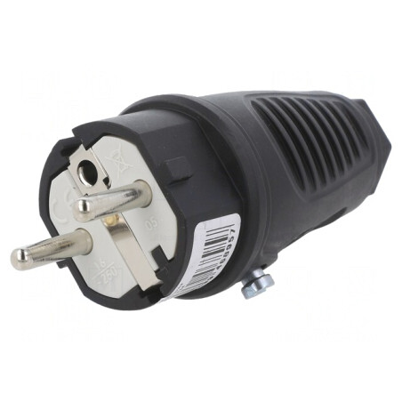 Mufă Conector Alimentare AC 2P PE 250V 16A Pe Cablu | Electronic-mag.ro | Componente Electronice
