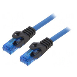 Patch Cord Ethernet Cat6a UTP 2m Albastru | Electronic-mag.ro | Componente Electronice