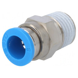 Racord Push-In Simplu 0,95-6 Bar Garnitură Cauciuc NBR QS | Electronic-mag.ro | Componente Electronice