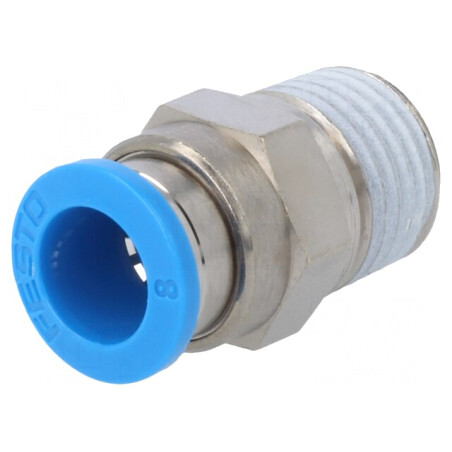Racord Push-In Simplu 0,95-6 Bar Garnitură Cauciuc NBR QS | Electronic-mag.ro | Componente Electronice
