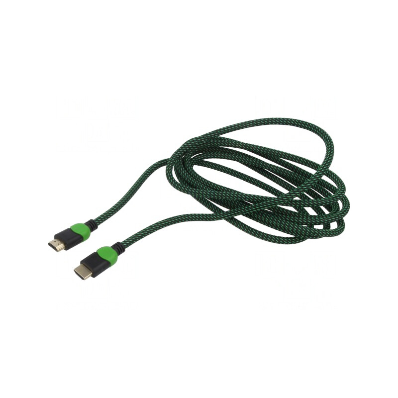 Cablu HDMI 2.0 Textil 3m | Electronic-mag.ro | Componente Electronice