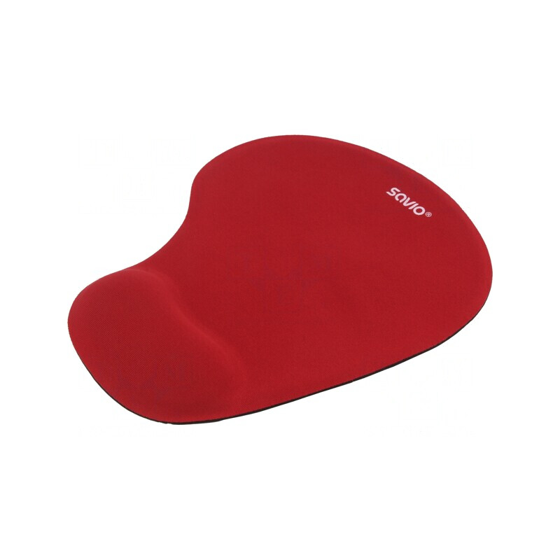 Mouse pad roșu din gel | Electronic-mag.ro | Componente Electronice