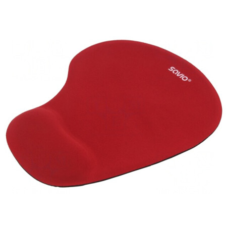 Mouse pad roșu din gel | Electronic-mag.ro | Componente Electronice