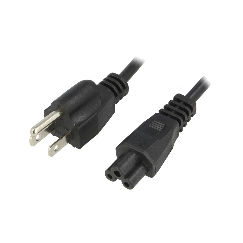 Cablu Alimentare 1,5m IEC C5 - NEMA 5-15 2,5A | Electronic-mag.ro | Componente Electronice Cablu Alimentare 1,5m IEC C5 - NEMA 5-15 2,5A | Electronic-mag.ro | Componente Electronice