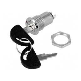 Comutator întrerupător cu cheie 3 Pini SP3T 120° | Electronic-mag.ro | Componente Electronice