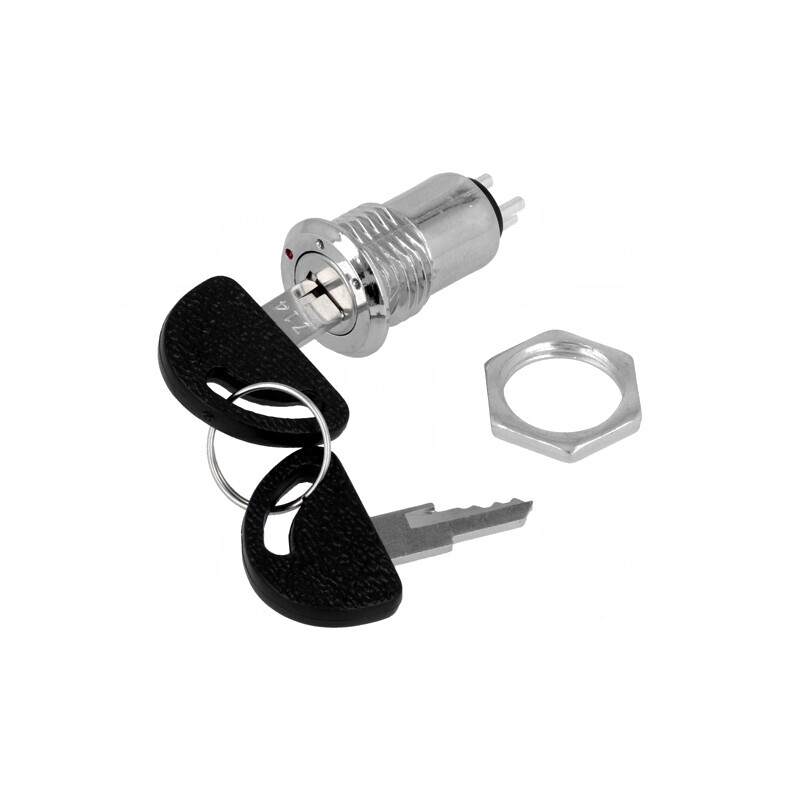 Comutator întrerupător cu cheie 3 Pini SP3T 120° | Electronic-mag.ro | Componente Electronice