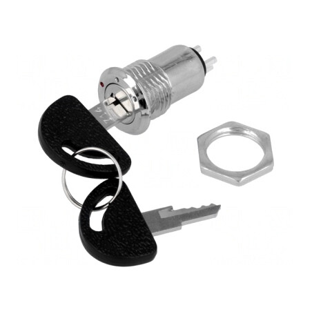 Comutator întrerupător cu cheie 3 Pini SP3T 120° | Electronic-mag.ro | Componente Electronice