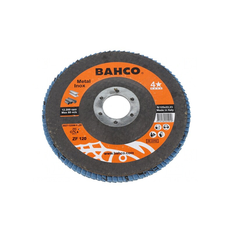 Disc Șlefuit Lambouri 125mm 22,23mm Clasa 4* | Electronic-mag.ro | Componente Electronice