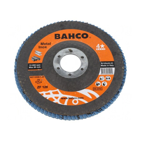 Disc Șlefuit Lambouri 125mm 22,23mm Clasa 4* | Electronic-mag.ro | Componente Electronice