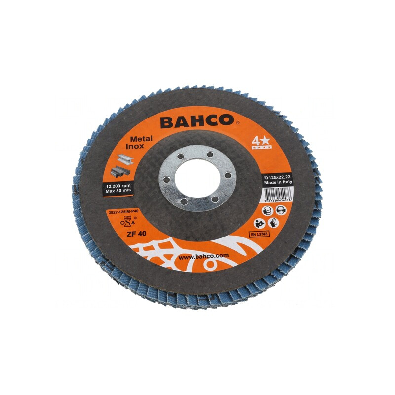 Disc de șlefuit cu lamelă 125mm 22,23mm Clasa 4* | Electronic-mag.ro | Componente Electronice