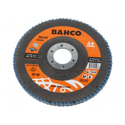 Disc șlefuitor cu lambouri 125mm 22,23mm Clasa 4* | Electronic-mag.ro | Componente Electronice