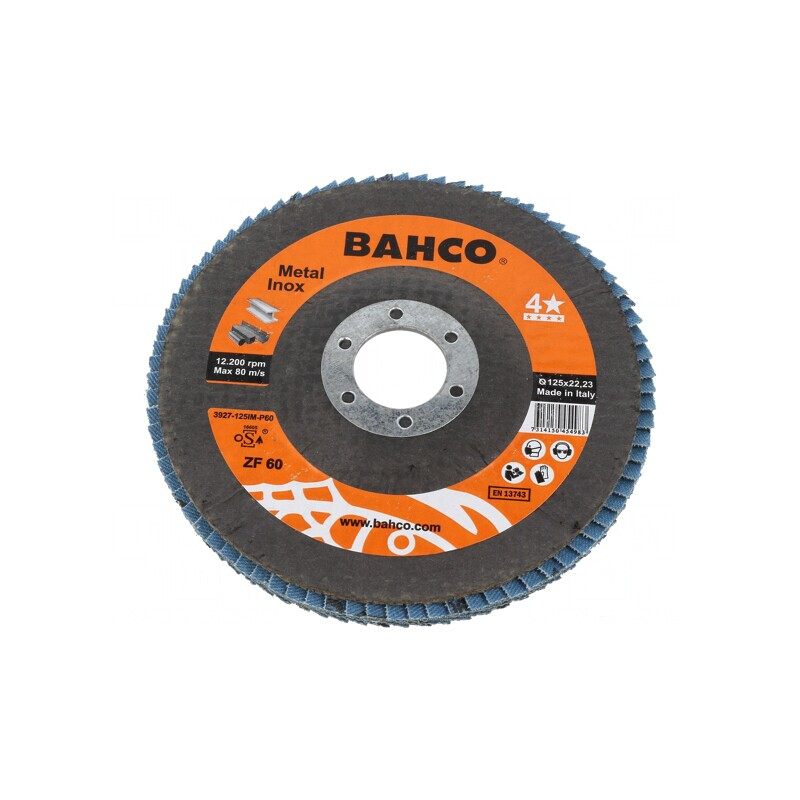 Disc șlefuitor cu lambouri 125mm 22,23mm Clasa 4* | Electronic-mag.ro | Componente Electronice