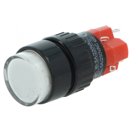 Comutator cu Apăsare ON-ON 3A 220V SPDT | Electronic-mag.ro | Componente Electronice