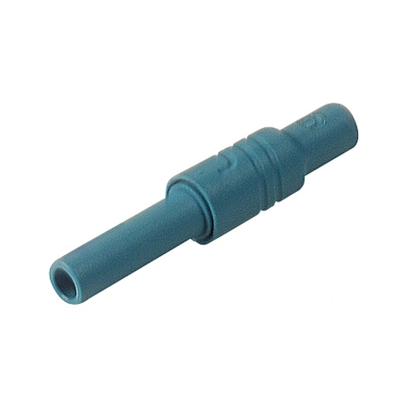 Soclu Banană 4mm 24A 1kVDC Albastru | Electronic-mag.ro | Componente Electronice