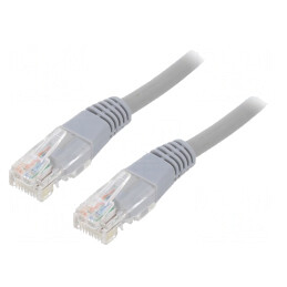 Cablul Patch U/UTP Cat 5e 20m Gri | Electronic-mag.ro | Componente Electronice