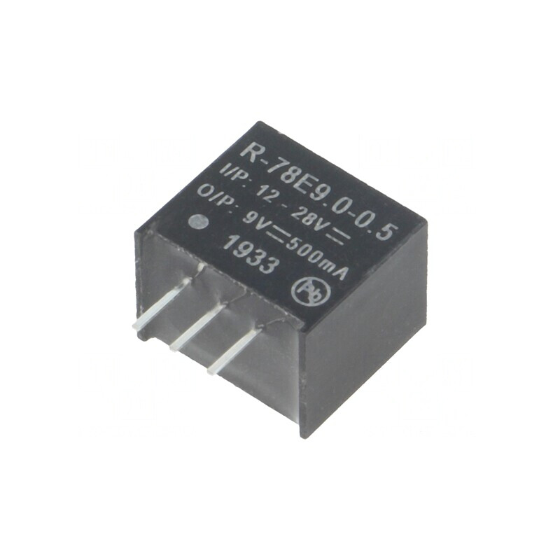 Convertor DC/DC 12-28V la 9V 0.5A 4.5W SIP3 | Electronic-mag.ro | Componente Electronice Convertor DC/DC 12-28V la 9V 0.5A 4.5W SIP3 | Electronic-mag.ro | Componente Electronice