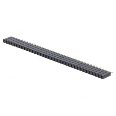 Soclu Şiruri Pini Mamă 36P 2.54mm THT Aurit | Electronic-mag.ro | Componente Electronice