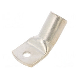 Vârf Inelar Tubular M8 Crimpat 150mm2 Unghi 45° | Electronic-mag.ro | Componente Electronice