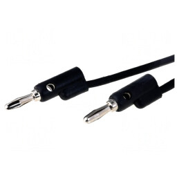 Cablu de măsurare 60VDC cu mufă banană 4 mm | Electronic-mag.ro | Componente Electronice