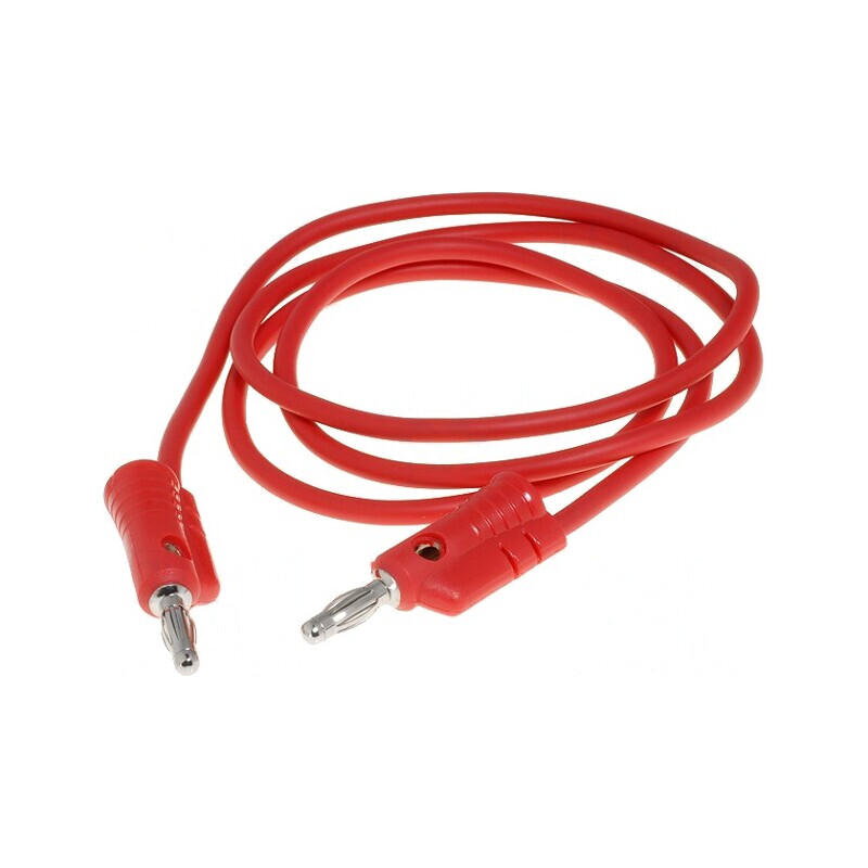 Cablu de măsurare 60VDC cu mufă banană 4 mm | Electronic-mag.ro | Componente Electronice