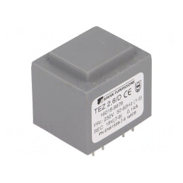 Transformator Încapsulat 2,5VA 230V 18V pentru PCB | Electronic-mag.ro | Componente Electronice