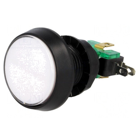 Comutator Alb SPDT 10A/250VAC | Electronic-mag.ro | Componente Electronice