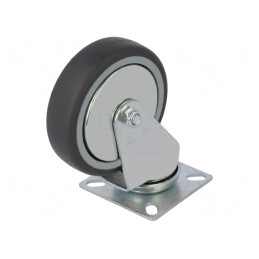 Roată de transport 100mm torsională 90kg | Electronic-mag.ro | Componente Electronice