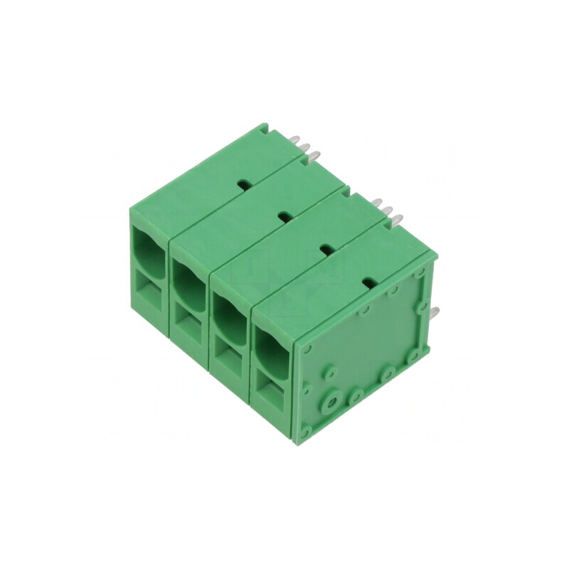 Regletă de conexiuni pentru PCB 10mm 4 piste | Electronic-mag.ro | Componente Electronice