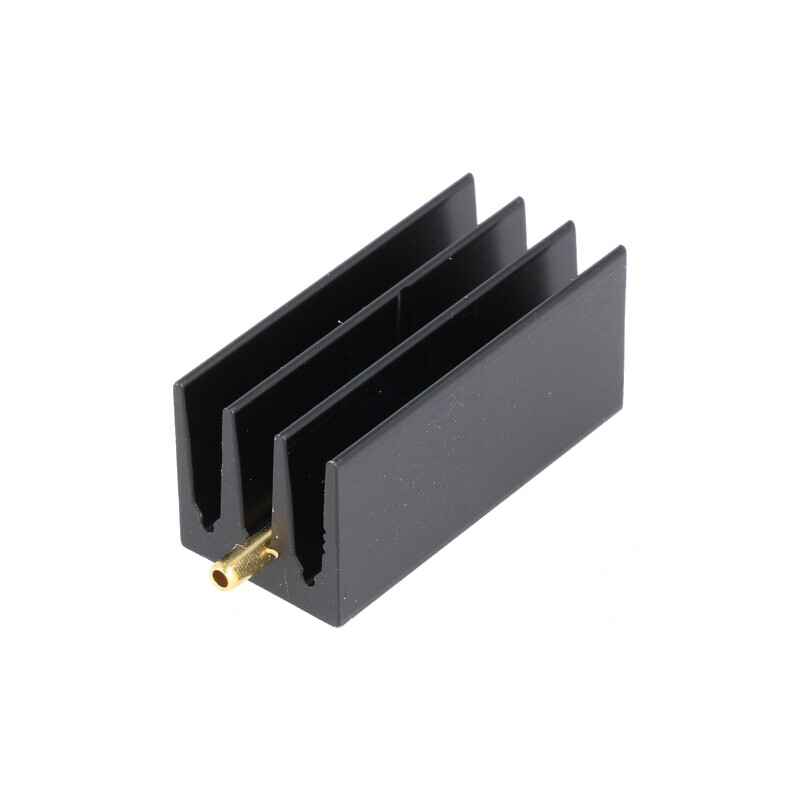 Radiator cu Aripioare TO220 Negru 35mm x 16mm | Electronic-mag.ro | Componente Electronice Radiator cu Aripioare TO220 Negru 35mm x 16mm | Electronic-mag.ro | Componente Electronice