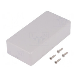 Carcasă universală ABS gri IP54 50x100x25mm | Electronic-mag.ro | Componente Electronice