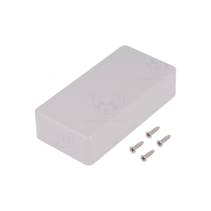 Carcasă universală ABS gri IP54 50x100x25mm | Electronic-mag.ro | Componente Electronice