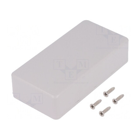 Carcasă universală ABS gri IP54 50x100x25mm | Electronic-mag.ro | Componente Electronice