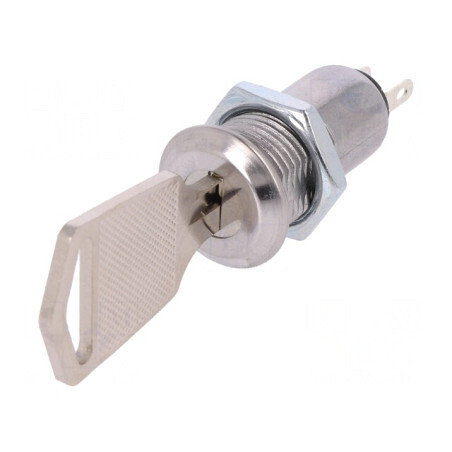 Întrerupător cu cheie SPST 2 Pini 90° | Electronic-mag.ro | Componente Electronice